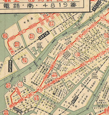 大阪新電車地図