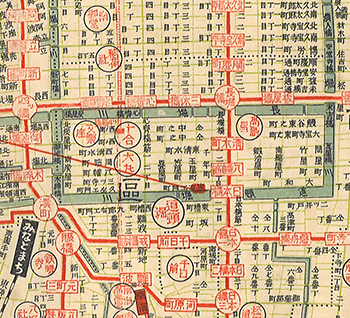 大阪新電車地図