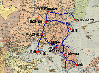 「新東亜資源開発解説地図」