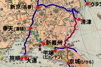 「新東亜資源開発解説地図」