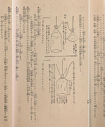 「関東防空演習 市民心得」